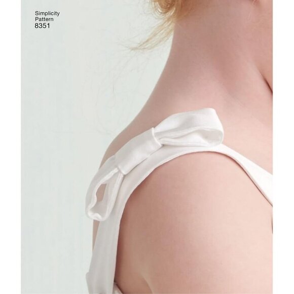 Simplicity Pattern 8351 Girls Sleeveless Dress Sewing Pattern Options Sizes 3-8 - Picture 9 of 9